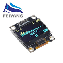 Load image into Gallery viewer, New product 0.96 inch OLED IIC White/YELLOW BLUE/BLUE 12864 OLED Display Module I2C SSD1306 LCD Screen Board for Arduino