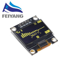 Load image into Gallery viewer, New product 0.96 inch OLED IIC White/YELLOW BLUE/BLUE 12864 OLED Display Module I2C SSD1306 LCD Screen Board for Arduino
